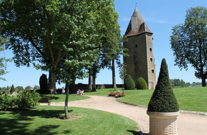 Visite à vélo de Charolles