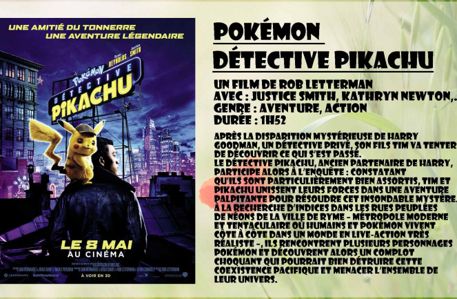 Pokemon detective pikachu