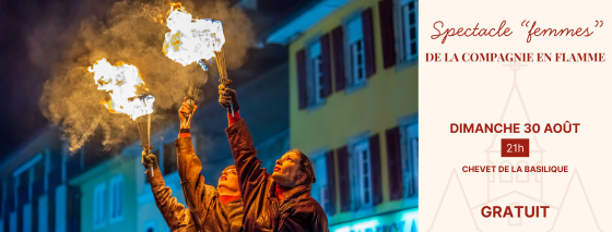 Spectacle "femmes" de la compagnie en flammes