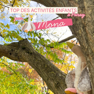 Le top des activités enfants, présenté par Mona !

Notre mascotte vous a préparé une sélection rien que pour vous 

 Swipez pour les découvrir
 Plus de renseignements au 03 85 81 10 92
