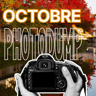 Bienvenue dans notre pellicule du mois d'octobre
Colloque des Villes Sanctuaires de France à Cahors
? Visite guidée nocturne à deux voix, à l'occasion de la 25ème Heure des Villes Sanctuaires
Atelier pour nos partenaires sur l’utilisation de Canva
Shooting photo au Parc du Moulin Liron pour capturer les belles couleurs d'automne
Tournage de la vidéo de notre mascotte Mona pour Halloween
Conférence sur les sorcières en Charolais-Brionnais, à la Maison Verneuil