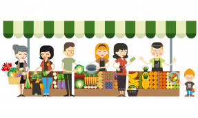 Marché estival - Cours Jean- Jaurès