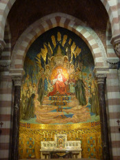 Chapelle La Colombière, mosaïques intérieures