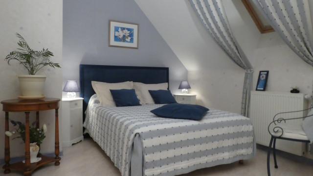 Chambre bleue